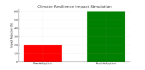 Figure 4: Climate Resilience Impact Simulation